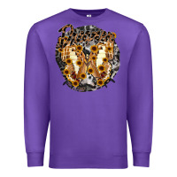 Purple dreamer butterfly Premium Sweatshirt - RacoonDesign