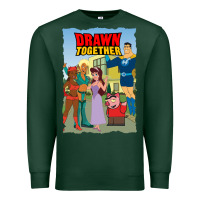 Sports Green drawn together Premium Sweatshirt - lanVoArt