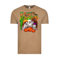Vintage Coffee Howdy ghouls Vintage Tee - NancyCooperArtShop