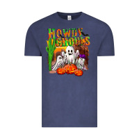 Vintage Denim Howdy ghouls Vintage Tee - NancyCooperArtShop