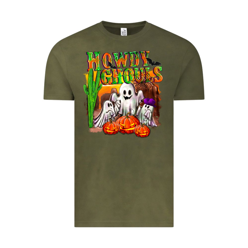 Howdy Ghouls Vintage Tee by NancyCooperArtShop | Teevron