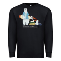 Black shirokuma cafe Premium Sweatshirt - lanVoArt