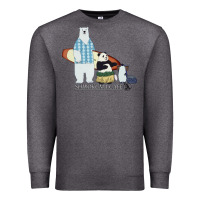 Charcoal Heather shirokuma cafe Premium Sweatshirt - lanVoArt