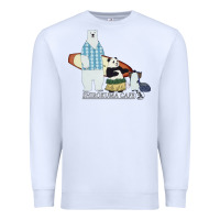 White shirokuma cafe Premium Sweatshirt - lanVoArt