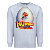 Heather Grey howard the duck Premium Sweatshirt - lanVoArt