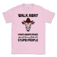 Bubblegum Pink trusting people turned me into the heifer i am tod  black Classic Tee - Bettercallsaul
