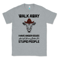 Heather Grey trusting people turned me into the heifer i am tod  black Classic Tee - Bettercallsaul