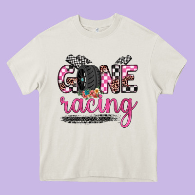 Gone Racing Heavy Core Tee Designed By Jahusdesignshop