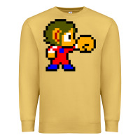 Antique Gold alex kidd 1 Premium Sweatshirt - lanVoArt