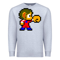 Heather Grey alex kidd 1 Premium Sweatshirt - lanVoArt
