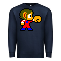 Navy alex kidd 1 Premium Sweatshirt - lanVoArt