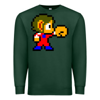 Sports Green alex kidd 1 Premium Sweatshirt - lanVoArt