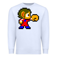 White alex kidd 1 Premium Sweatshirt - lanVoArt