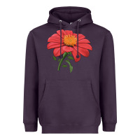 Plum del sol sunflower Heavyweight Hoodie - LillyAllenDesigns