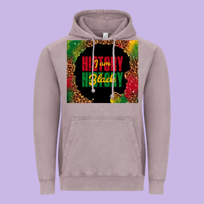 I Am Black History Vintage Hoodie Designed By Tumblerdesignbyshophia