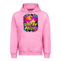 Fuchsia Pink vacay mode Urban Hoodie - BarkalooDesign