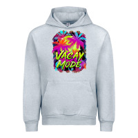 Heather Grey vacay mode Urban Hoodie - BarkalooDesign