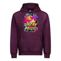 Mauve Wine vacay mode Urban Hoodie - BarkalooDesign