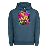 Pigment Midnight Navy vacay mode Urban Hoodie - BarkalooDesign