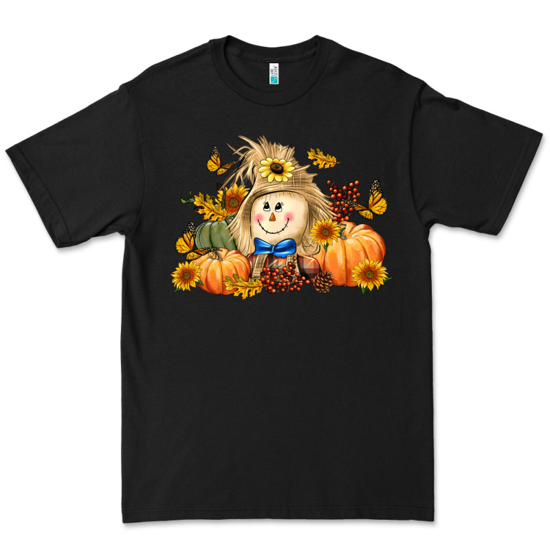 Fall Scarecrow Premium Tee by LillyAllenDesigns | Teevron