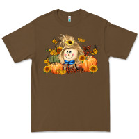 Cacao fall scarecrow Premium Tee - LillyAllenDesigns
