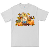 Dove Grey fall scarecrow Premium Tee - LillyAllenDesigns