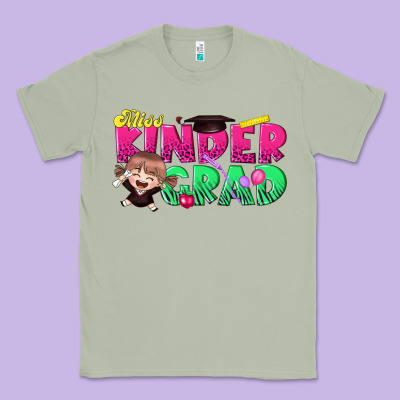 Miss Kinder Grad Classic Tee Designed By Ranaportraitstore