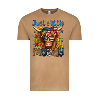 Vintage Camel just a little moody 4th of july long haired cow Vintage Tee - Jasminsmagicworld