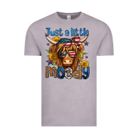 Vintage Zinc just a little moody 4th of july long haired cow Vintage Tee - Jasminsmagicworld