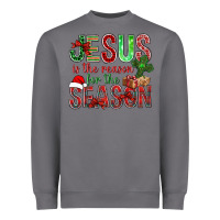 Storm jesus is the reason for the season christmas bbs Heavyweight Sweatshirt - BundleAndBundleShop