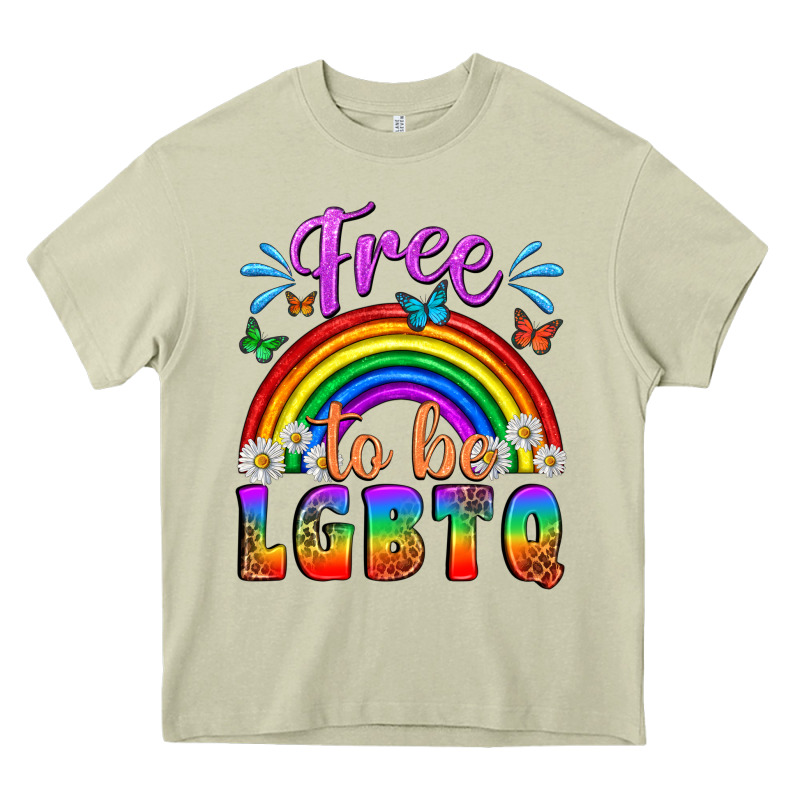 Western Free To Be Lgbtq Heavy Core Tee by BundleAndBundleShop | Teevron