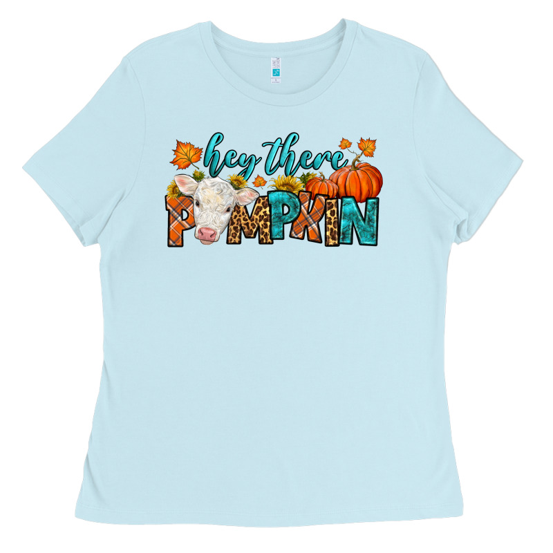 Western Hey There Pumpkin Ladies Tee by LillyAllenDesigns | Teevron