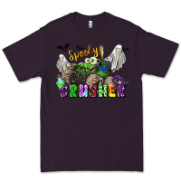 Plum spooky crusher monster truck Premium Tee - LillyAllenDesigns
