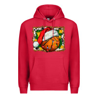 Cardinal basketball christmas Premium Hoodie - FaDigitalArtStudio