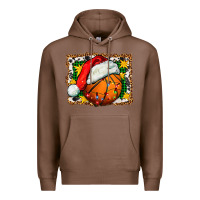 Chestnut basketball christmas Premium Hoodie - FaDigitalArtStudio