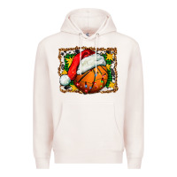 Basketball Christmas Premium Hoodie | Teevron