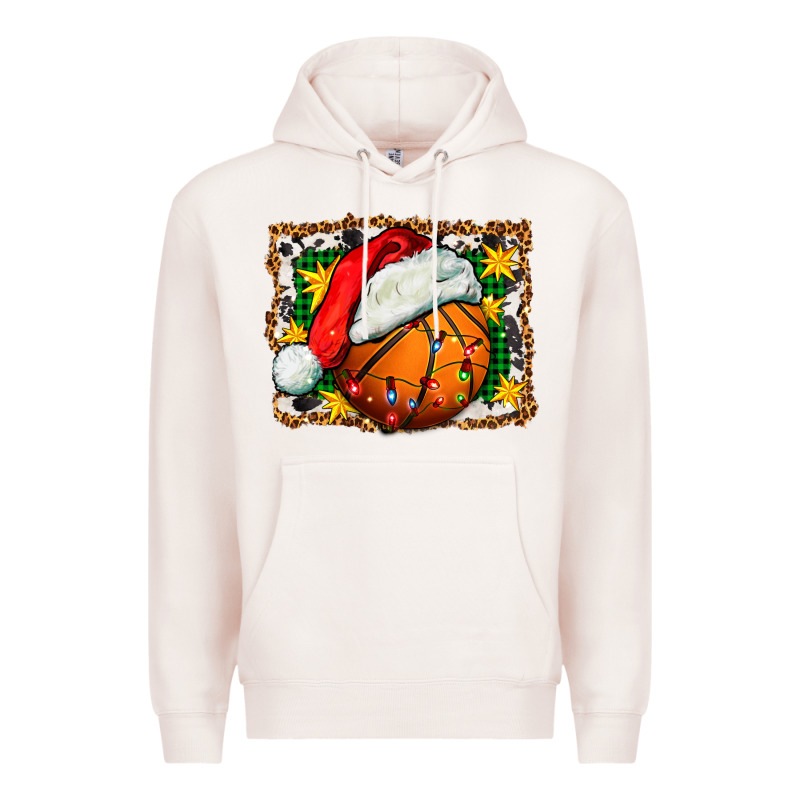 Basketball Christmas Premium Hoodie by FaDigitalArtStudio | Teevron