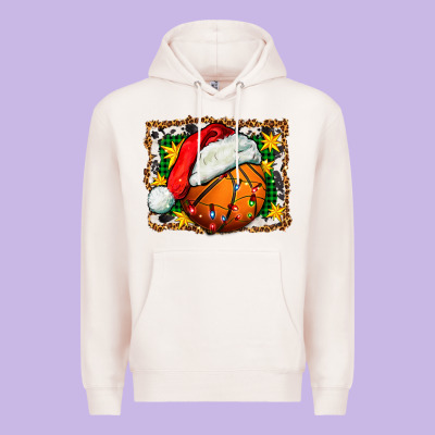 Basketball Christmas Premium Hoodie Designed By Fadigitalartstudio