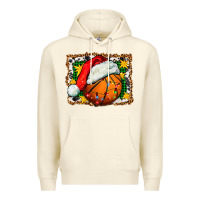 Sandshell basketball christmas Premium Hoodie - FaDigitalArtStudio