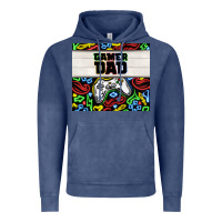 Vintage Denim gamer dad Vintage Hoodie - TumblerDesignByShophia