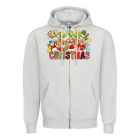 Dove Grey The Boy Who Stole Christmas Zipper Hoodie - CowhideDigitalArt