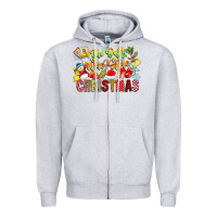 Heather Grey The Boy Who Stole Christmas Zipper Hoodie - CowhideDigitalArt