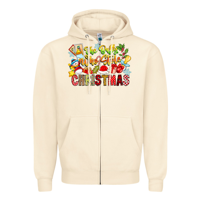 The Boy Who Stole Christmas Zipper Hoodie by CowhideDigitalArt | Teevron