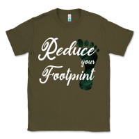Army Green Climate Change Reduce Your Carbon Footprint Gift Classic Tee - Bettercallsaul