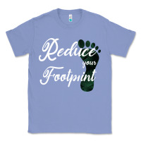 Colony Blue Climate Change Reduce Your Carbon Footprint Gift Classic Tee - Bettercallsaul