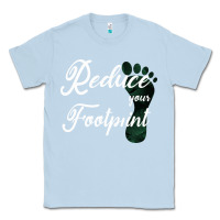 Dusty Blue Climate Change Reduce Your Carbon Footprint Gift Classic Tee - Bettercallsaul