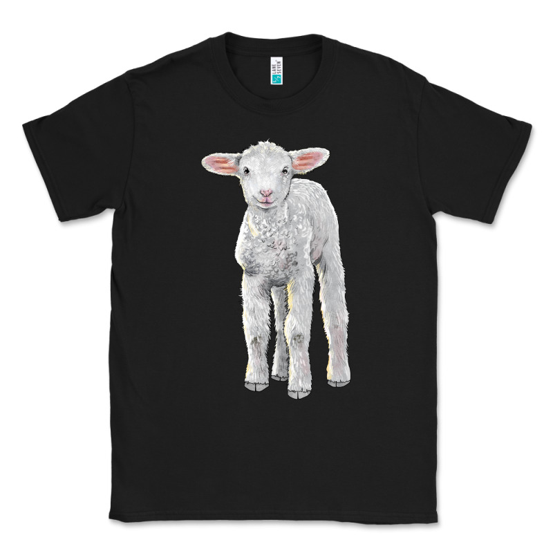 Merino Wool Baby Sheep Classic Tee by LillyAllenDesigns | Teevron