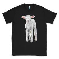 Black merino wool baby sheep Classic Tee - LillyAllenDesigns