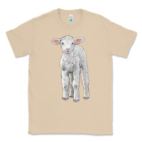 Mushroom merino wool baby sheep Classic Tee - LillyAllenDesigns