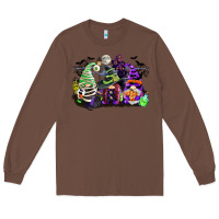Chestnut halloween gnome Long Sleeve Tee - CowGirlArtShop